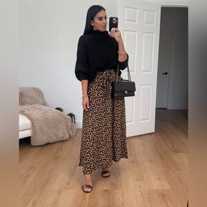Leopard skirt M